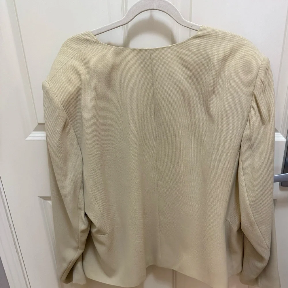 Talbots Butter Yellow Women's Blazer - Picture 4 of 4